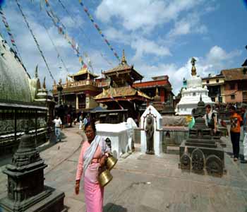 DSCF0015.Nepal, Kathmandu, Kathesimbhu Stupa